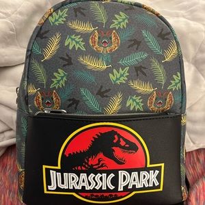 Jurassic park loungefly Funko mini backpack